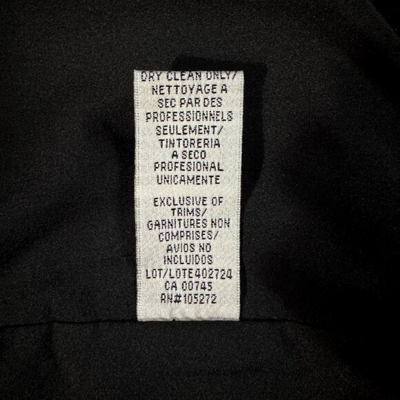 NWT Kay Unger Roslyn Floral Jacquard Gown Black & Lavender Women's Size 12 - Picture 15 of 15